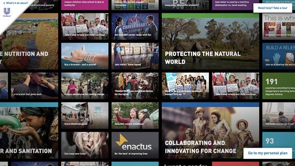 Kin + Carta Case Study - Unilever website